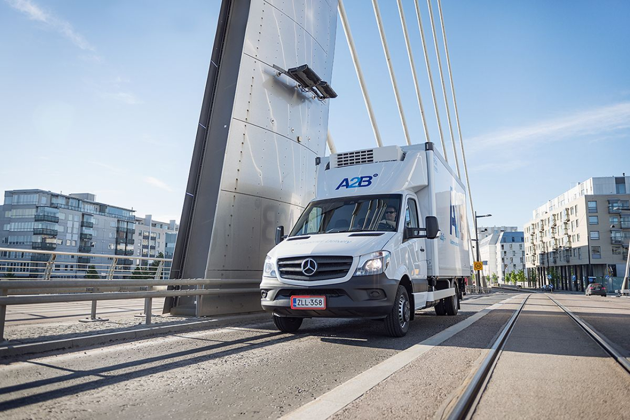 A2B – Päästötön kuljetusratkaisu nyt helposti käyttöön Shipitin kautta