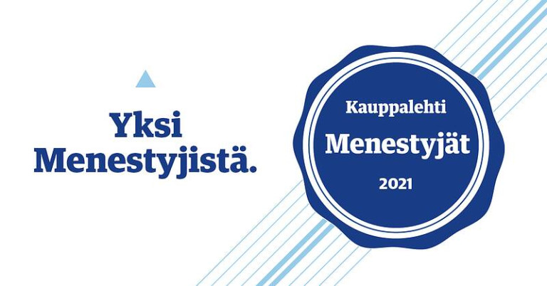 Shipt.fi valittu Kauppalehden vuoden 2021 Menestyjät- listalle