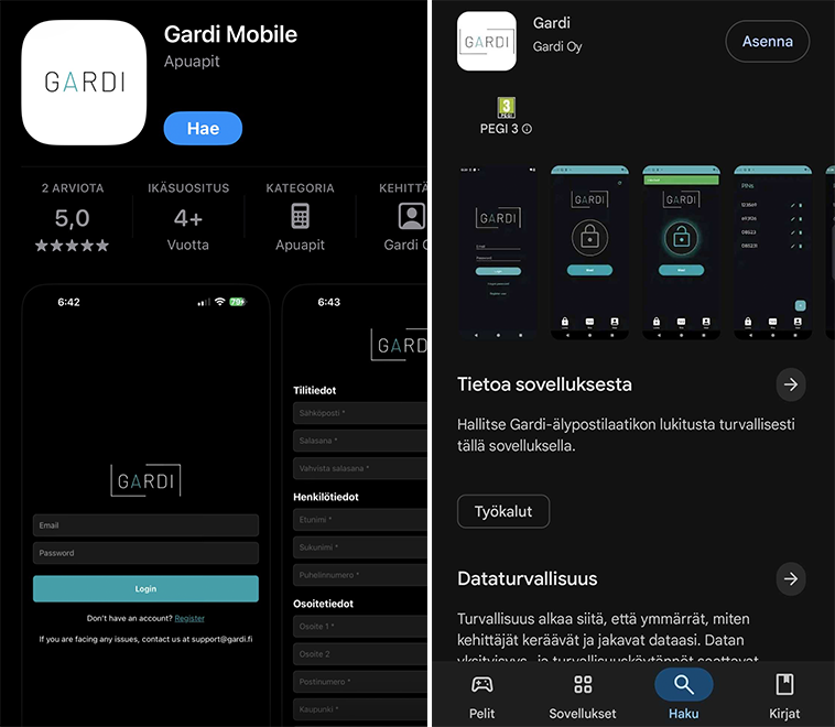 Gardi | Shipit.fi