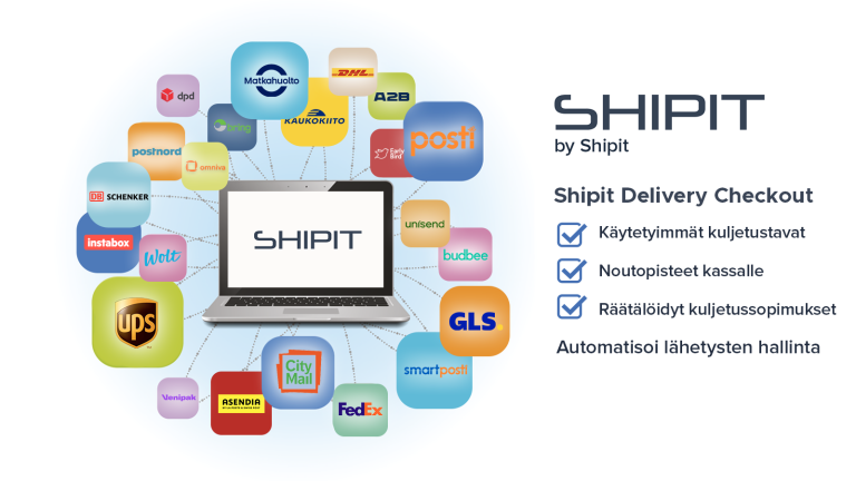 UUTTA! Shipit Delivery Checkout – Shipitin oma Shopify-sovellus on nyt täällä!